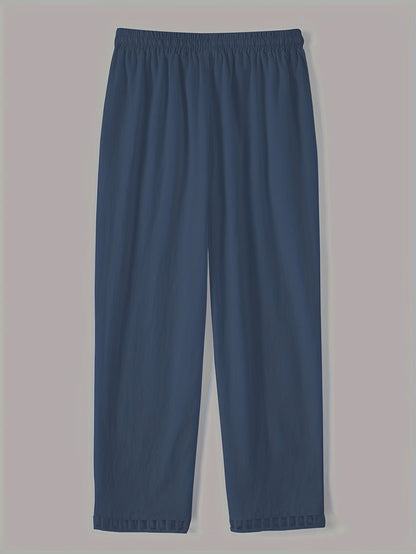 Wren – Relaxed Cropped Pants with Contrast Details