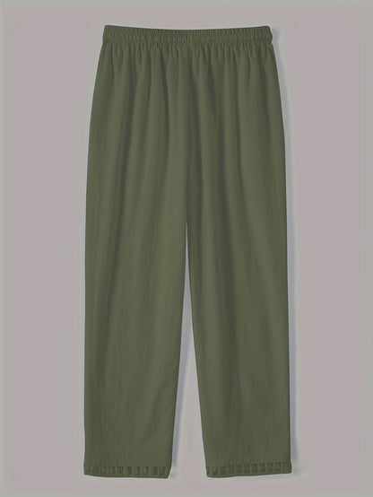 Wren – Relaxed Cropped Pants with Contrast Details