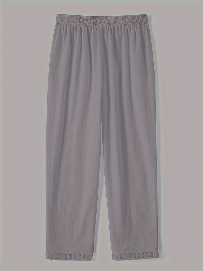 Wren – Relaxed Cropped Pants with Contrast Details