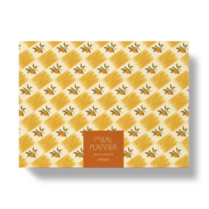 Yellow Meal Planner
