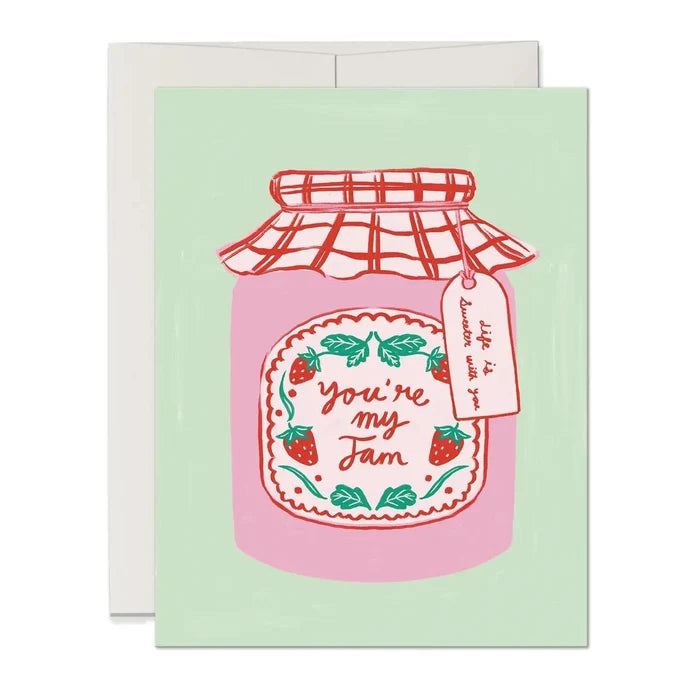 you're my jam card